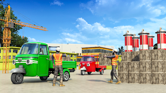 City Tuk Tuk Rickshaw Games 3D