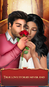 Magic Red Rose Story -  Love Romance Games  screenshots 1