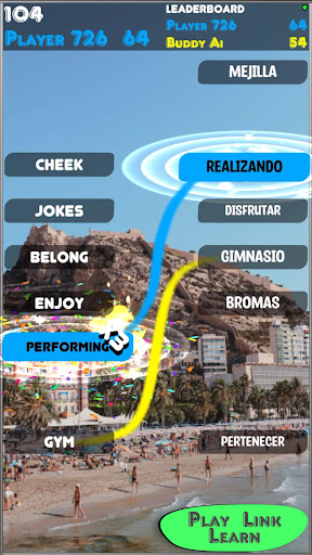 Android application Lingo Linkup screenshort