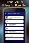 screenshot of 70s Radios Music