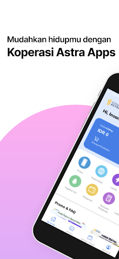 Android application KoperasiAstra screenshort
