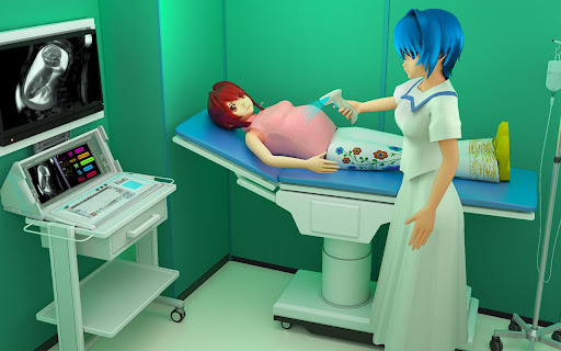Android application Anime Pregnant Mother Babycare screenshort