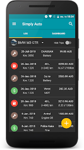 Simply Auto - Fahrzeugkosten स्क्रीनशॉट