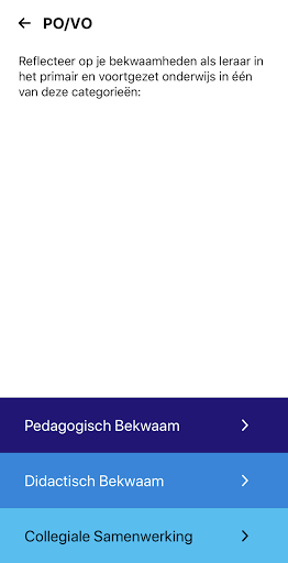 Bekwaam als Leraar Screen 2