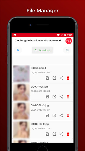 Downloader for 小红书 No Logo 4