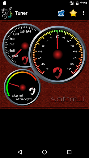 Android application Guitar Tuner New screenshort
