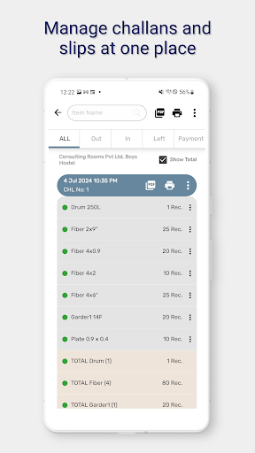 Shuttering & Scaffolding App Screen 3