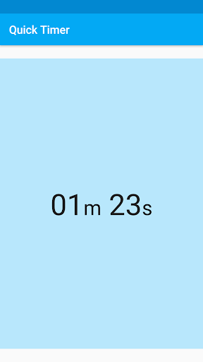 Quick Timer Screen 3