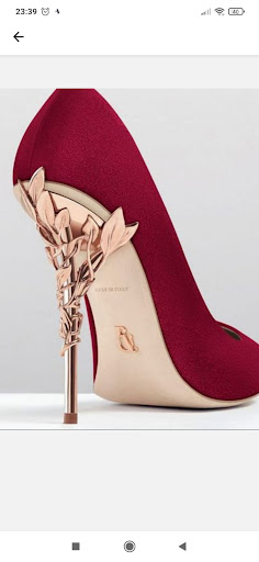 Android application Wedding Heels Design screenshort
