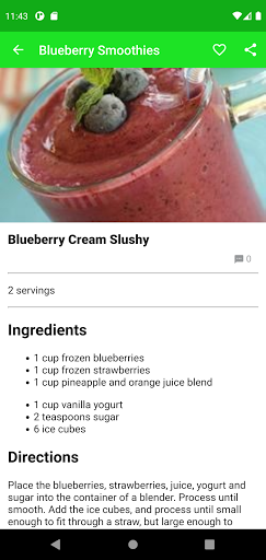 Blueberry Smoothie Recipes