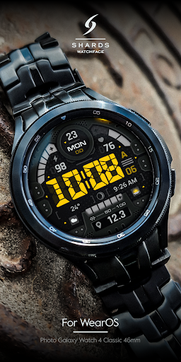 SH067 Watch Face, WearOS watch Screen 3