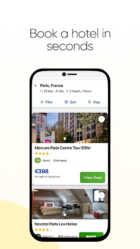 Last Minute Hotel Booking Screen 2