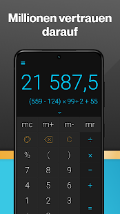 CALCU™ schicker Taschenrechner Ekran görüntüsü
