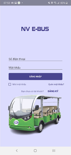 Android application NV E-bus screenshort