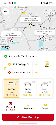 Red Taxi Screen 3