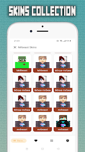 Screenshot 1 MrBeast Gaming Skins android