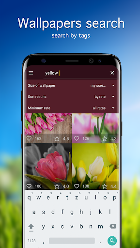 Screenshot of Tulip Wallpapers 4K
