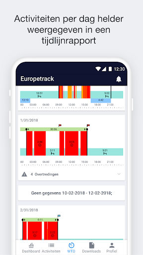 EuropeTrack Tacho Screen 2