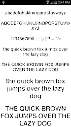 Fonts for FlipFont