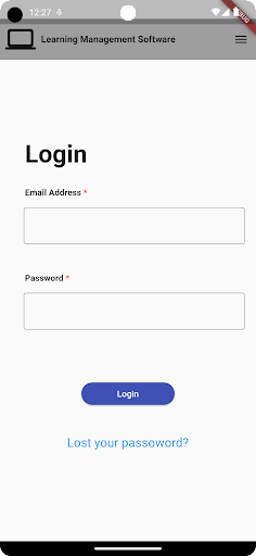 Learning Management System Screen 3