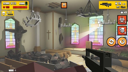 تحميل لعبة Pixel Zombie Hunter‏ مهكره 3