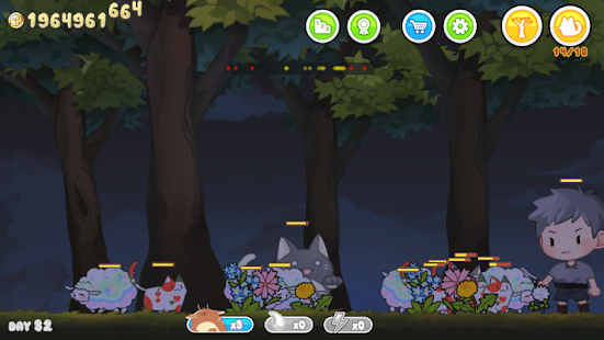 Кот в лесу VIP Скриншот