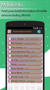 Live Mobile address tracker For PC installation