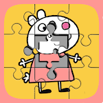 Cover Image of 下载 Little Pig and Animal puzzle G  APK