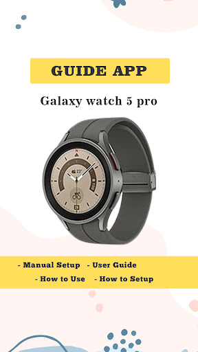 Galaxy watch 5 pro instruction Screen 2