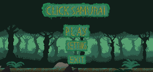 Android application Click Samurai screenshort