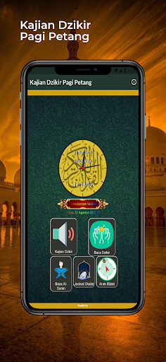 Android application Kajian Dzikir Pagi Petang screenshort
