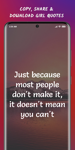 Girl Quotes & Status Screen 3