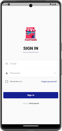 Android application NitanLa Merchant Partner screenshort