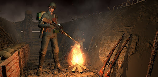Android application World War 2 Hero Battle Field screenshort