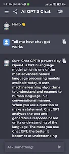 AI GPT 3 Chat Bot
