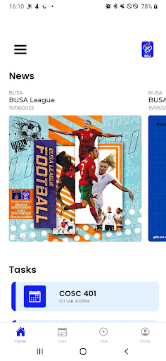 Android application BUSA App screenshort