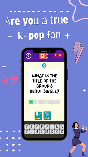 Kpop quiz Screen 2