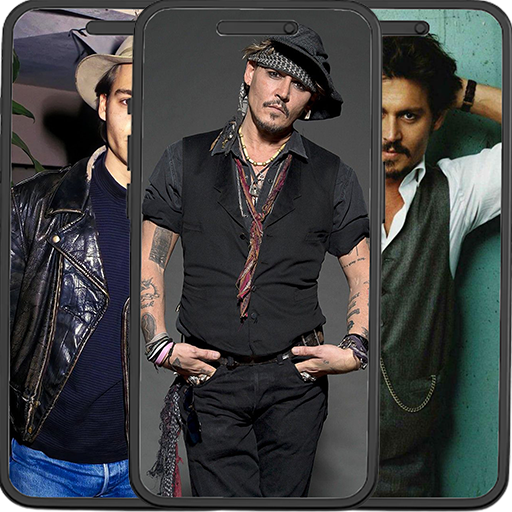 Johnny Depp Wallpapers logo