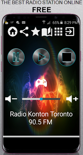 Android application Radio Konton Toronto 90.5 FM C screenshort