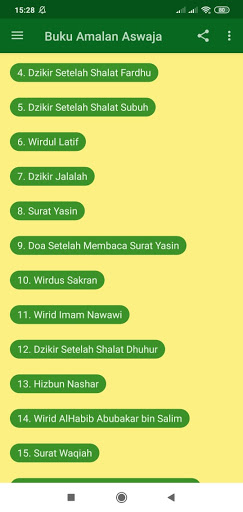 Buku Amalan Aswaja