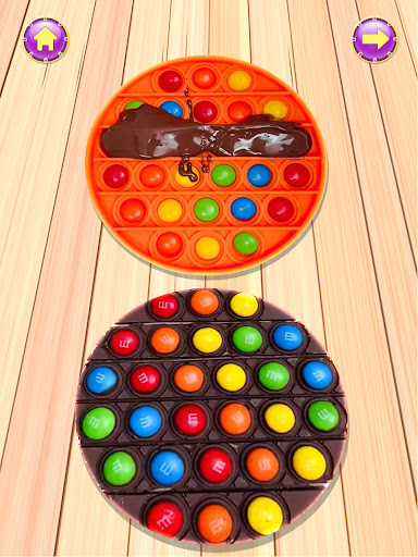 Chocolate Pop It DIY Games Screen 2