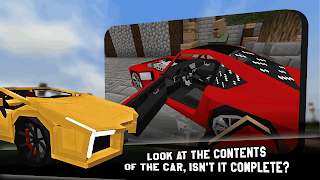 MCPE Vehicles Car Modpack - Screenshot 2