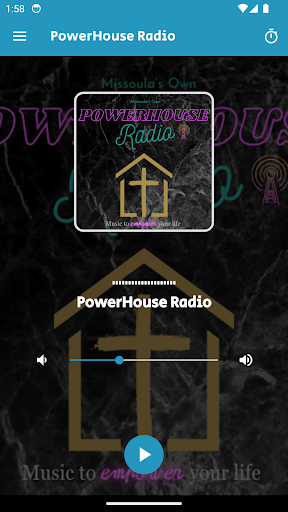 Android application PowerHouse Radio screenshort