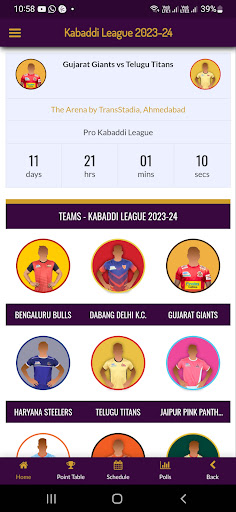 Kabaddi League 2023-24