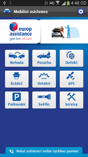 Android application EAutoCare screenshort