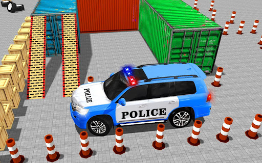 US Police Spooky Jeep Parking Screen 2