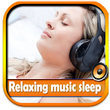 Relaxing music sleep icon