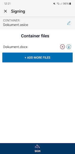 RIA DigiDoc Screen 2