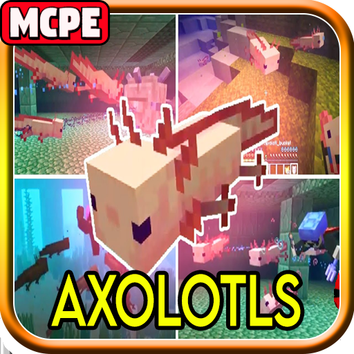 Axolotls ANimal for Minecraft PE