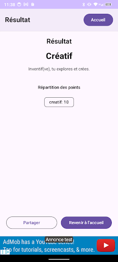 Test Personnalité Quiz psycho